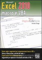 Microsoft Excel 2010 macro e VBA Microsoft Excel 2010 macro e VBA