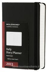Moleskine Agenda 12 mesi giornaliera 2013 Pocket. Copertina rigida nera. Moleskine Agenda 12 mesi giornaliera 2013 Pocket. Copertina rigida nera.