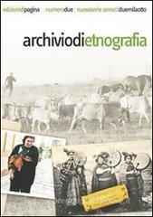 Archivio di etnografia (2008) vol.2 Archivio di etnografia (2008) vol.2