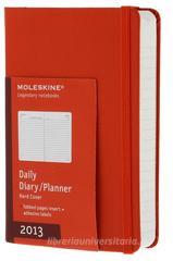 Moleskine Agenda giornaliera 12 mesi 2013 Pocket. Copertina rigida rossa. Moleskine Agenda giornaliera 12 mesi 2013 Pocket. Copertina rigida rossa.