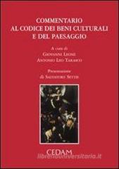 Commentario al Codice dei beni culturali e del paesaggio Commentario al Codice dei beni culturali e del paesaggio