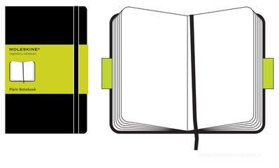 Moleskine large. Taccuino a pagine bianche Moleskine large. Taccuino a pagine bianche
