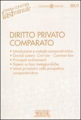 Diritto privato comparato. eBook
