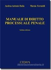 Manuale di diritto processuale penale