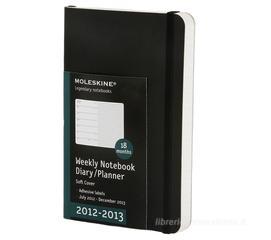 Moleskine 18 mesi – Agenda Weekly Notebook - Pocket - Copertina morbida nera 2012-2013 Moleskine 18 mesi – Agenda Weekly Notebook - Pocket - Copertina morbida nera 2012-2013