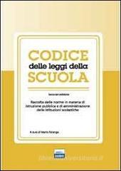 Codice delle leggi della scuola Codice delle leggi della scuola