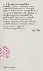 Al di là delle intenzioni. Etica e analisi Al di là delle intenzioni. Etica e analisi
