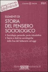 Elementi di storia del pensiero sociologico. eBook