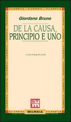 De la causa, principio e uno De la causa, principio e uno