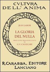 La gloria del nulla La gloria del nulla