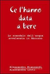 Ce l'hanno data a bere