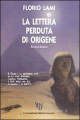 La lettera perduta di Origene La lettera perduta di Origene