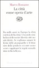 La citt� come opera d'arte