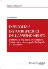 Difficoltà e disturbi specifici dellapprendimento. eBook