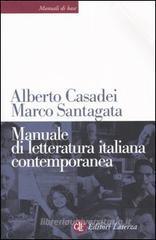 Manuale di letteratura italiana contemporanea Manuale di letteratura italiana contemporanea