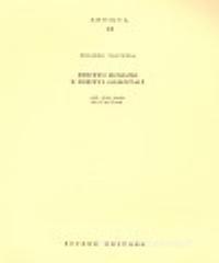 Diritto romano e diritti orientali Diritto romano e diritti orientali