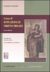 Corso di istituzioni di diritto privato. Corredato da esercizi on-line