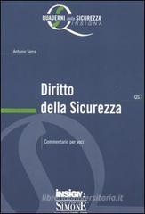 Diritto della sicurezza. Commentario per voci