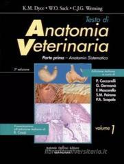 Testo di anatomia veterinaria vol.1 Testo di anatomia veterinaria vol.1