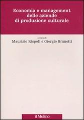 Economia e management delle aziende di produzione culturale