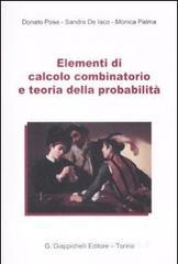 Elementi di calcolo combinatorio e teoria della probabilit�