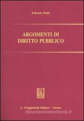 Argomenti di diritto pubblico Argomenti di diritto pubblico