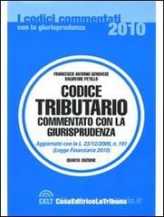 Codice tributario commentato con la giurisprudenza