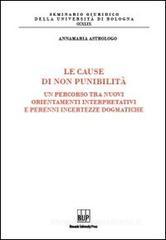 Le cause di non punibilità. Un percorso tra nuovi orientamenti interpretativi e perenni incertezze dogmatiche Le cause di non punibilità. Un percorso tra nuovi orientamenti interpretativi e perenni incertezze dogmatiche