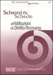Schemi & schede di istituzioni di diritto romano Schemi & schede di istituzioni di diritto romano