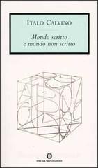 Mondo scritto e mondo non scritto Mondo scritto e mondo non scritto