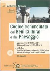Codice commentato dei beni culturali e del paesaggio. Con CD-ROM Codice commentato dei beni culturali e del paesaggio. Con CD-ROM