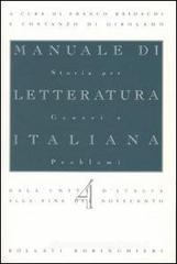 Manuale di letteratura italiana vol.4 Manuale di letteratura italiana vol.4