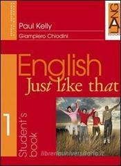English just like that. Workbook. Per la Scuola media vol.3 English just like that. Workbook. Per la Scuola media vol.3