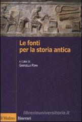 Le fonti per la storia antica
