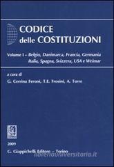 Codice delle costituzioni vol.1