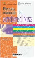 Piccolo manuale del correttore di bozze Piccolo manuale del correttore di bozze