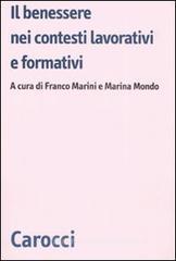 Il benessere nei contesti lavorativi e formativi