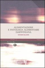 Alimentazione e patologia alimentare darwiniana Alimentazione e patologia alimentare darwiniana