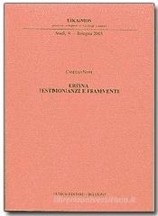 Erinna. Testimonianze e frammenti