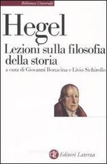 Lezioni sulla filosofia della storia Lezioni sulla filosofia della storia
