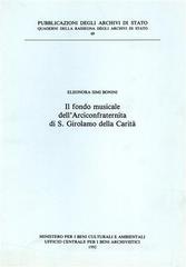 Il fondo musicale dell'arciconfraternita di San Girolamo della carit�