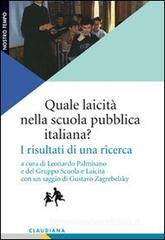 Quale laicit� nella scuola pubblica italiana? I risultati di una ricerca