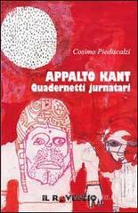 Appalto Kant. Quadernetti jurnatari Appalto Kant. Quadernetti jurnatari