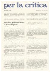 Per la critica vol.1