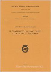 Il contributo di Fulvio Orsini alla ricerca antiquaria