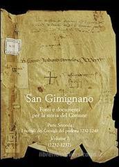 San Gimignano. Fonti e documenti per la storia del Comune vol.2