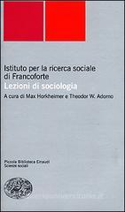 Lezioni di sociologia