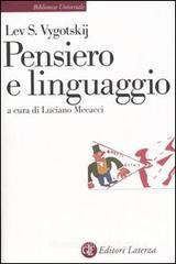 Pensiero e linguaggio. Ricerche psicologiche Pensiero e linguaggio. Ricerche psicologiche