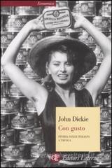 Con gusto. Storia degli italiani a tavola Con gusto. Storia degli italiani a tavola