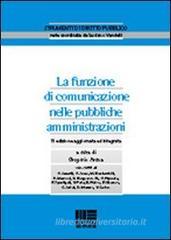 La funzione di comunicazione nelle pubbliche amministrazioni